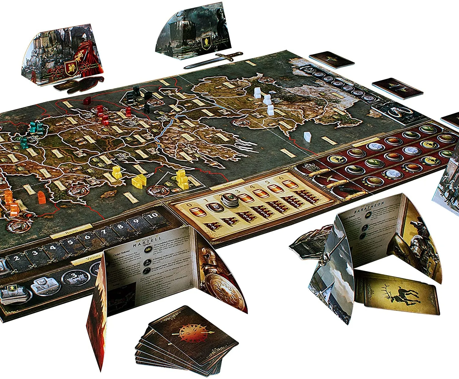 Настольная игра Fantasy Flight Games A Game of Thrones Boardgame 2nd  Edition (Игра Престолов, англ.) Купить по цене 3635 грн грн. в Украине |  Интернет-Магазин ROZUM