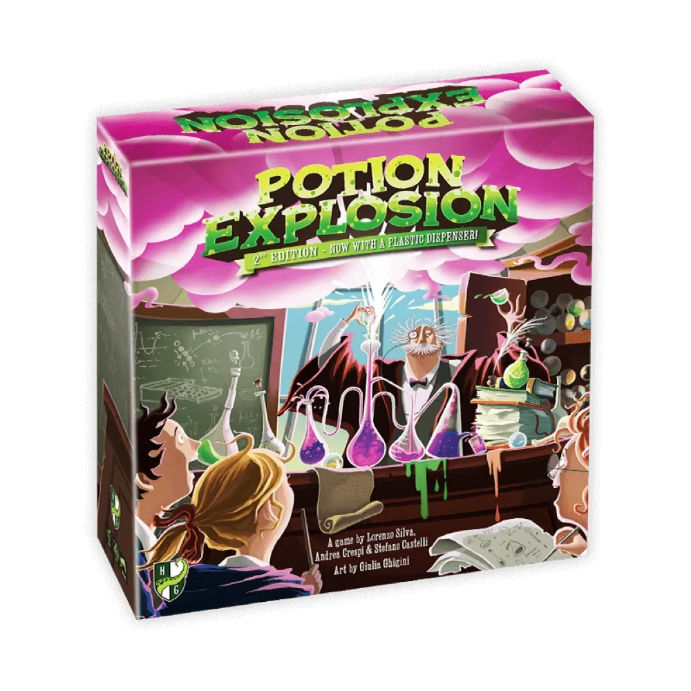 Взрывные зелья, лаборатория (Potion Explosion) (UA) Kilogames - Настольная  игра (37420) Купить по цене 0 грн грн. в Украине | Интернет-Магазин ROZUM