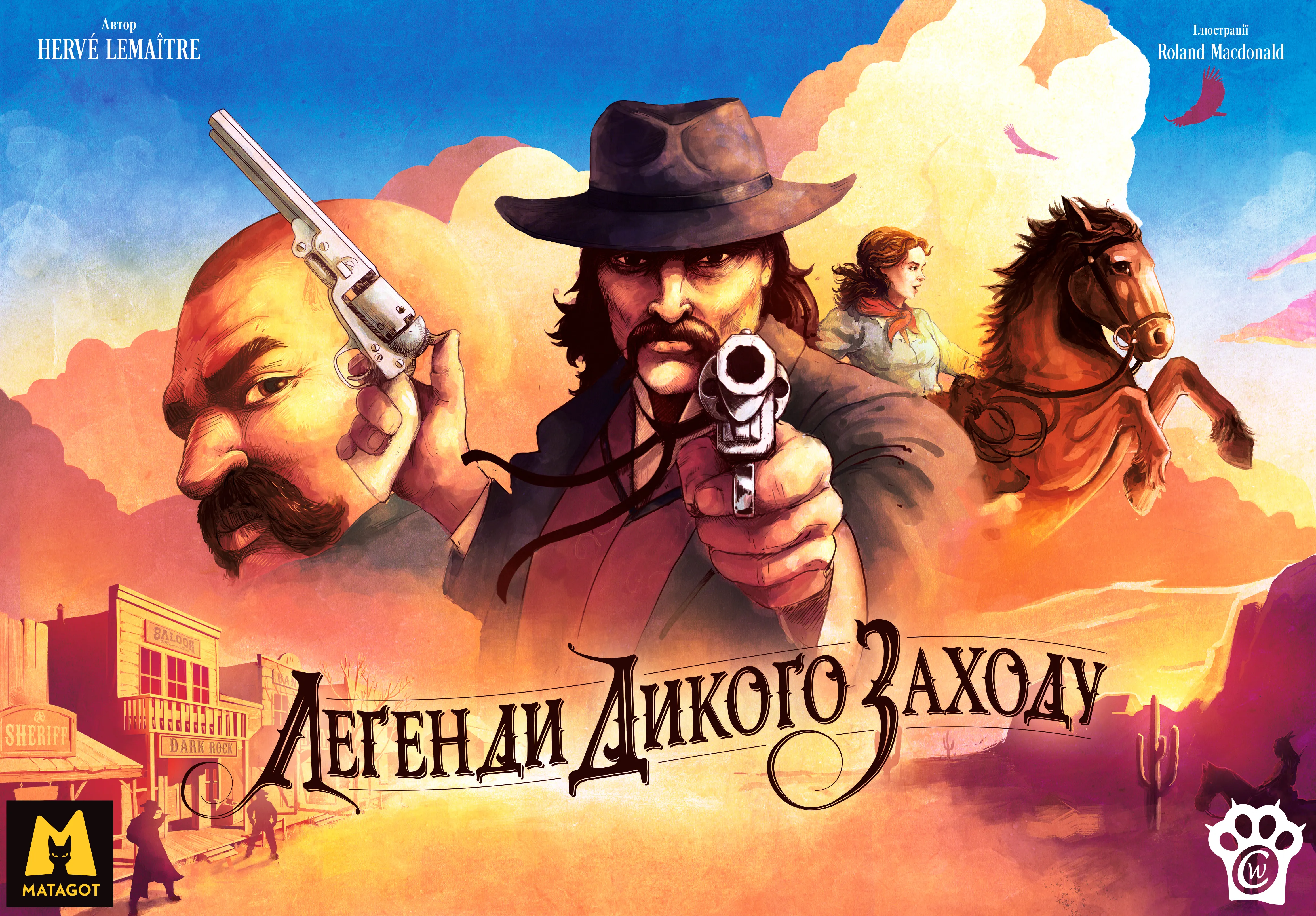 Легенды Дикого Запада (Western Legends) (UA) Woodcat - Настольная игра  Купить по цене 2800 грн грн. в Украине | Интернет-Магазин ROZUM