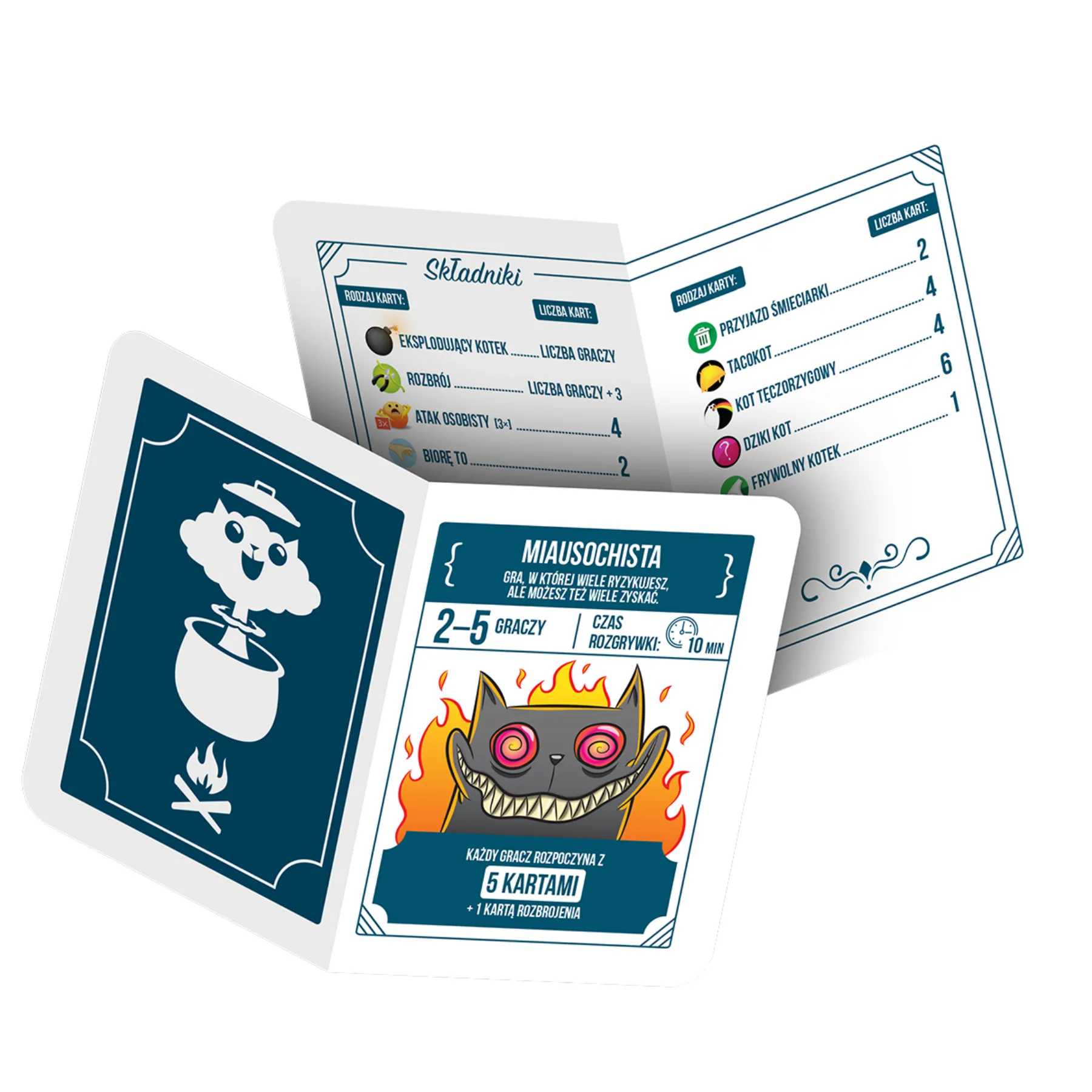 Настольная игра Rebel Взрывные котята: Рецепты катастрофы (Exploding  Kittens: Recipes for Disaster) (PL) Купить по цене 1389 грн грн. в Украине  | Интернет-Магазин ROZUM