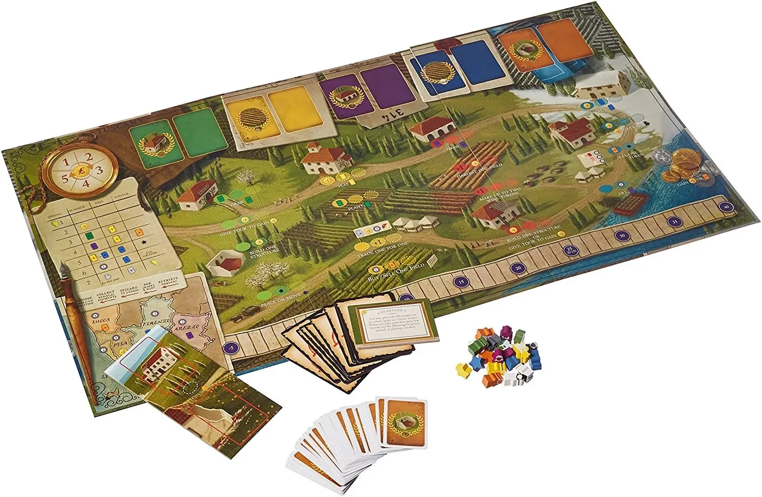 Виноделие. Тоскана (Viticulture Tuscany) (UA) Kilogames - Настольная игра  Купить по цене 1500 грн грн. в Украине | Интернет-Магазин ROZUM