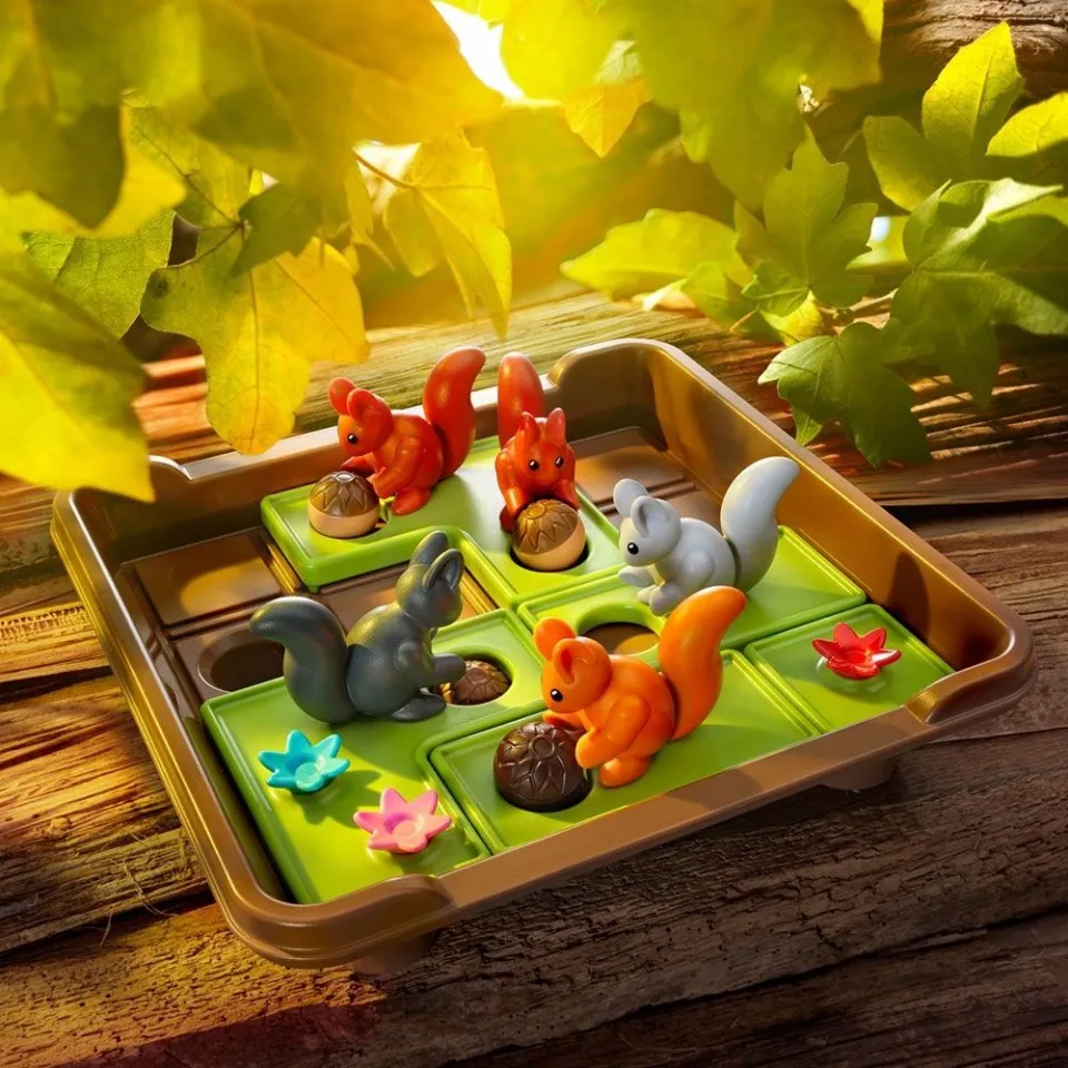 Вперед, за орехами! XXL (Squirrels Go Nuts XXL) Smart Games - Настольная  игра (SG 425 XL) Купить по цене 1699 грн грн. в Украине | Интернет-Магазин  ROZUM