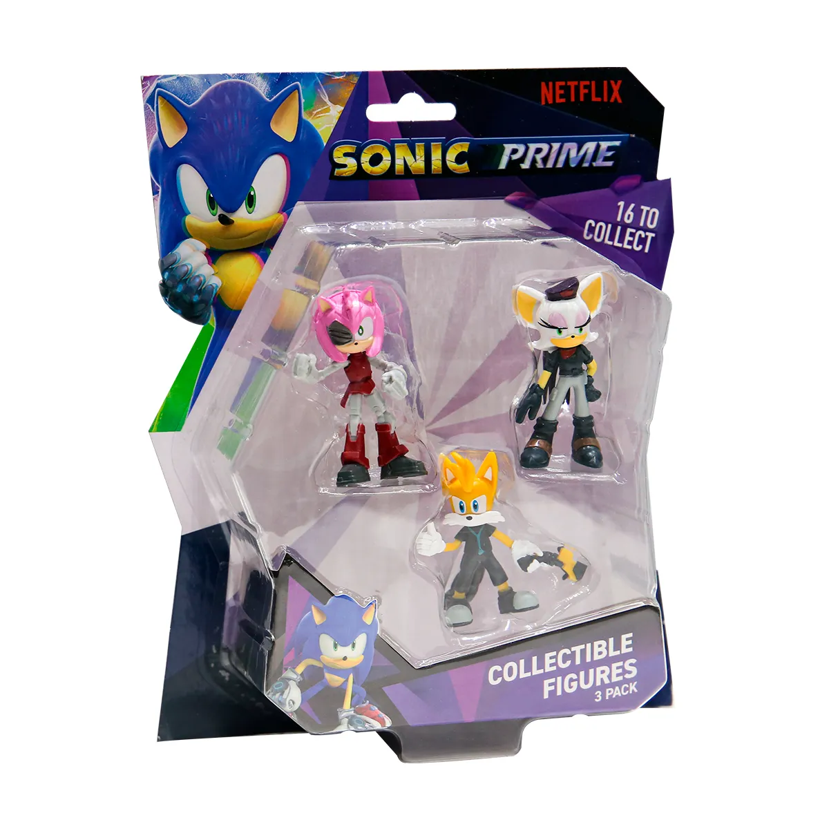 Набір ігрових фігурок SONIC PRIME – РЕБЕЛ РУЖ, ТЕЙЛЗ, РАСТІ РОУЗ (3  фiгурки, 6,5 cm) Купить по цене 299 грн грн. в Украине | Интернет-Магазин  ROZUM