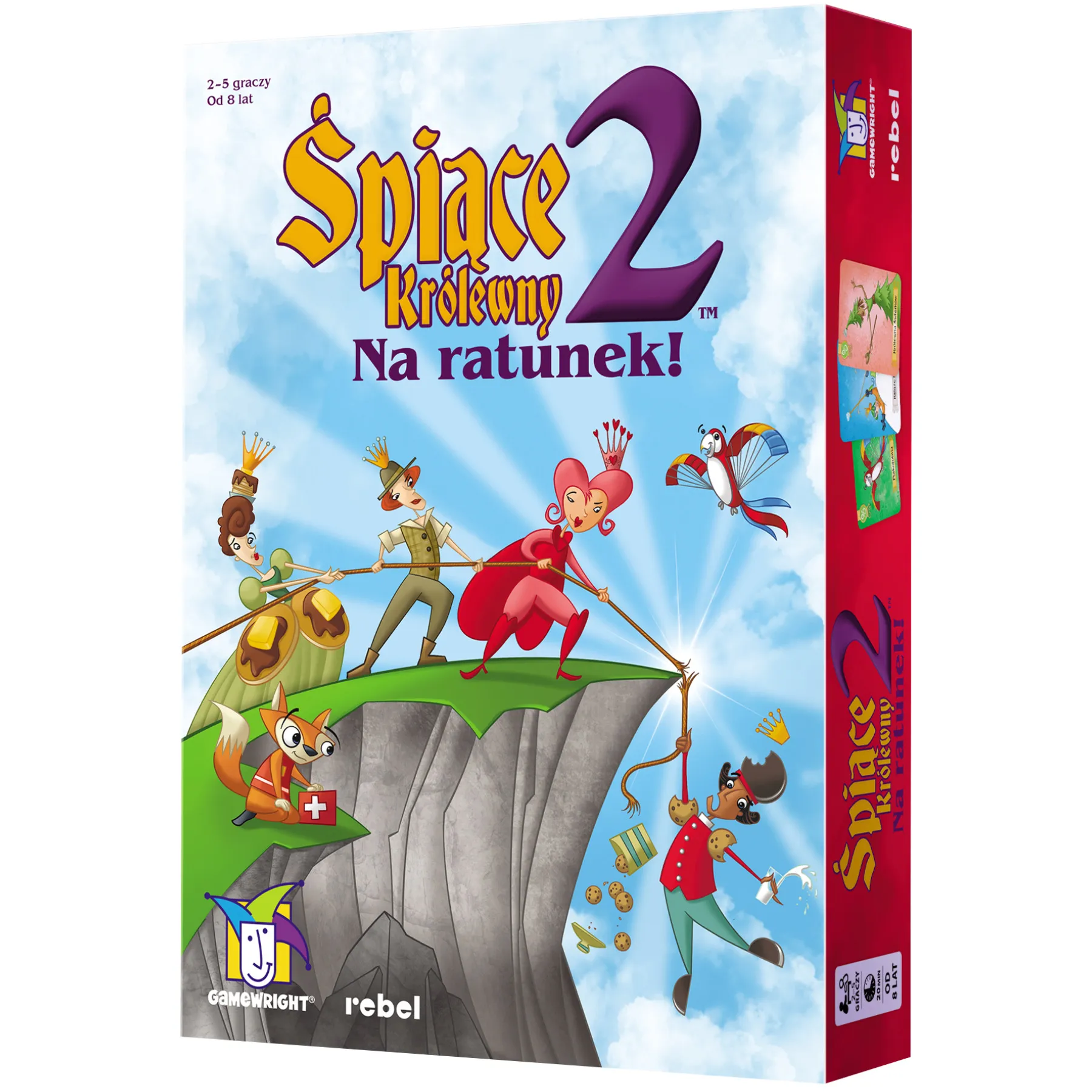 Настольная игра Rebel Спящие королевы 2. Спасение королей (Sleeping Queens  2. The Rescue!) (PL) купить по цене 799 грн грн. в Украине |  Интернет-Магазин ROZUM