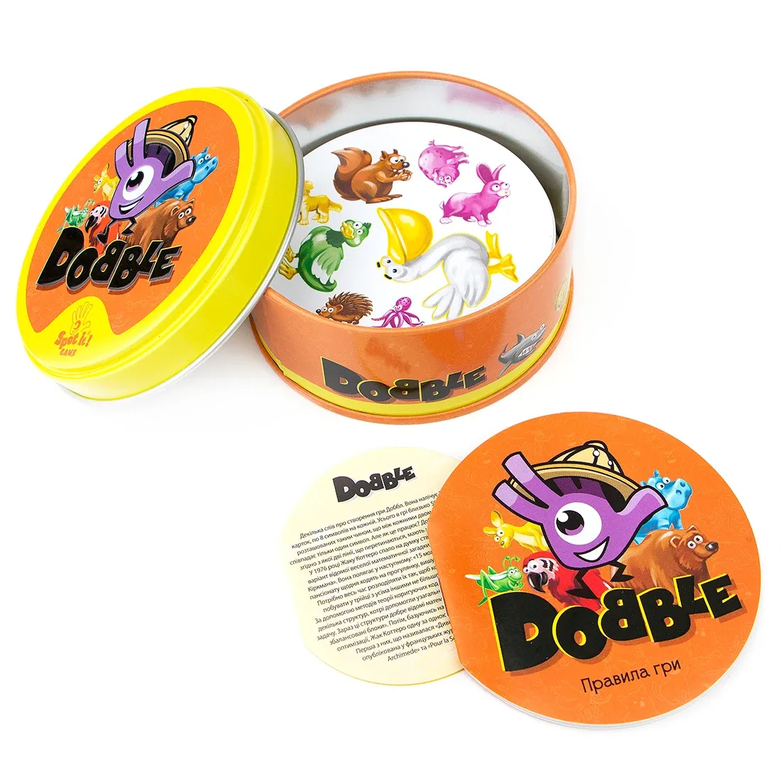 Настольная игра Игромаг Dobble Животный Мир (Доббль Animals) (укр) купить  по цене 414 грн грн. в Украине | Интернет-Магазин ROZUM