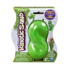 Пісок для дитячої творчості - KINETIC SAND NEON (зелений, 227 г)