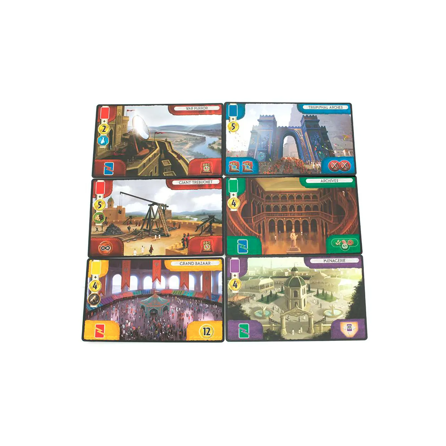 Настольная игра Asmodee 7 Чудес. Вавилон (Дополнение) (7 Wonders. Babel)  (англ.) Купить по цене 1957 грн грн. в Украине | Интернет-Магазин ROZUM