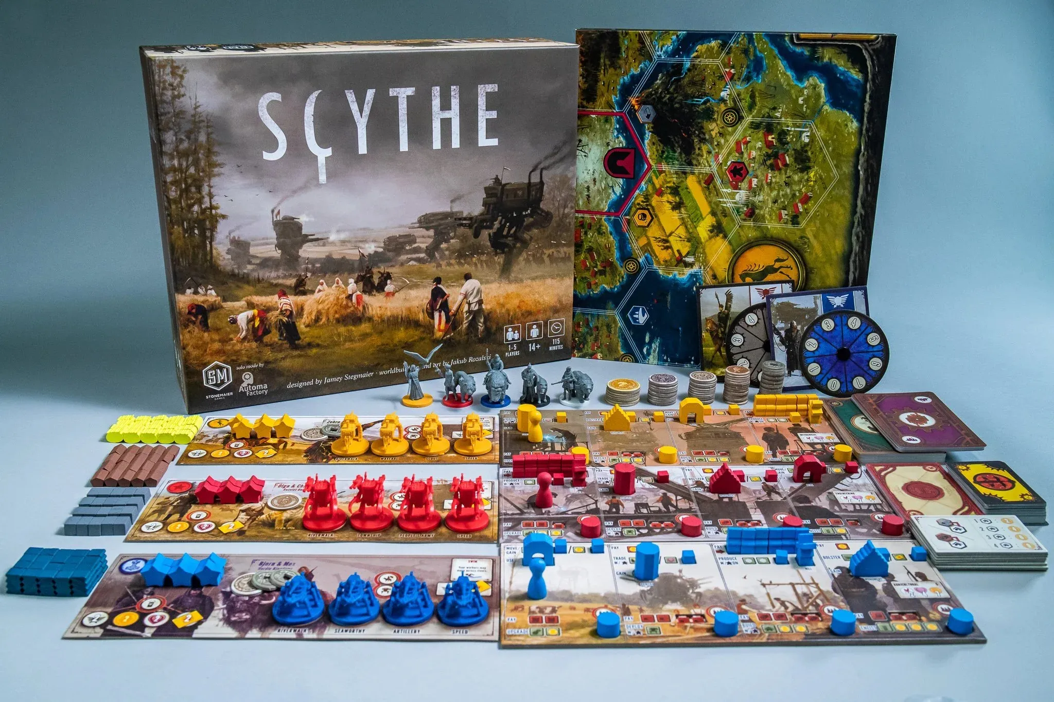 Scythe (Коса/Серп) (EN) Stonemaier Games - Настольная игра (STM600) Купить  по цене 4165 грн грн. в Украине | Интернет-Магазин ROZUM