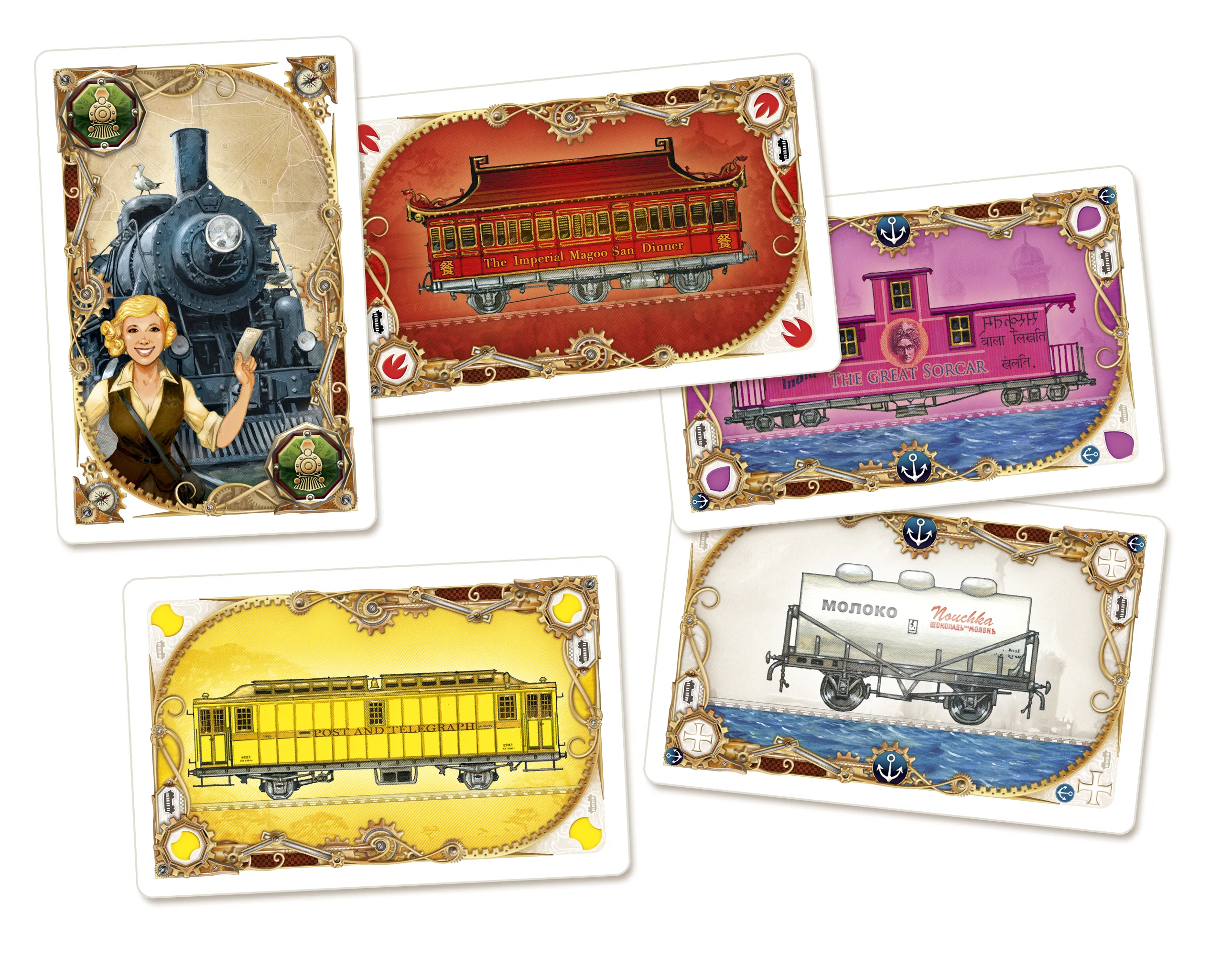 Настольная игра Ticket to Ride: Dookoła Świata (Вокруг света) или (Билет на  Поезд Rails & Sails, Рельсы и Паруса) (польская версия) Купить по цене 2999  грн грн. в Украине | Интернет-Магазин ROZUM