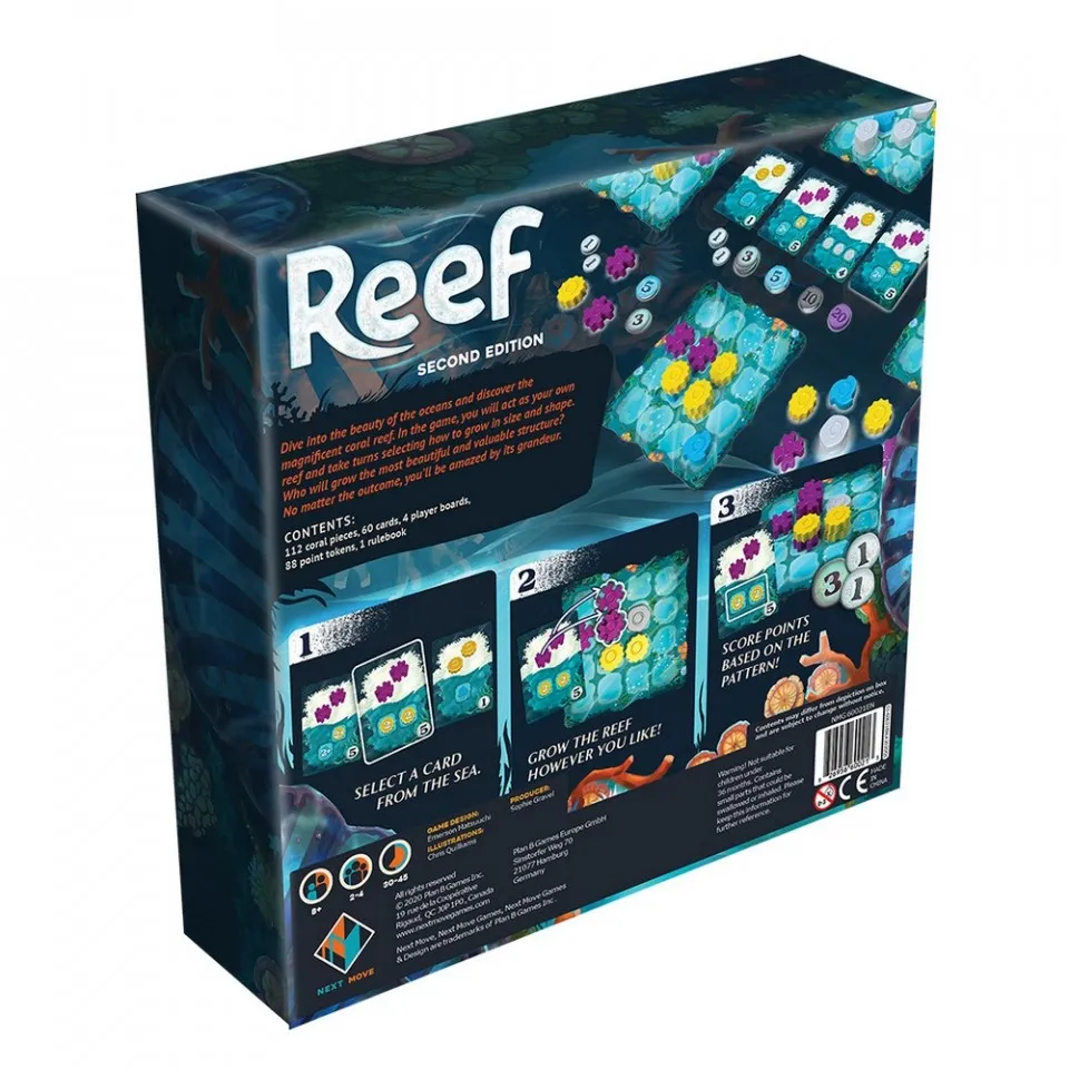 Reef 2.0 (Риф 2.0) (EN) Plan B Games - Настольная игра (NMG60021EN) Купить  по цене 1799 грн грн. в Украине | Интернет-Магазин ROZUM