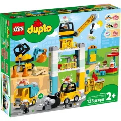 Конструктор LEGO Підйомний кран та будівництво (10933)