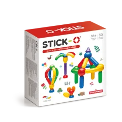 Магнітний конструктор Stick-O Базовий набір, 30 ел