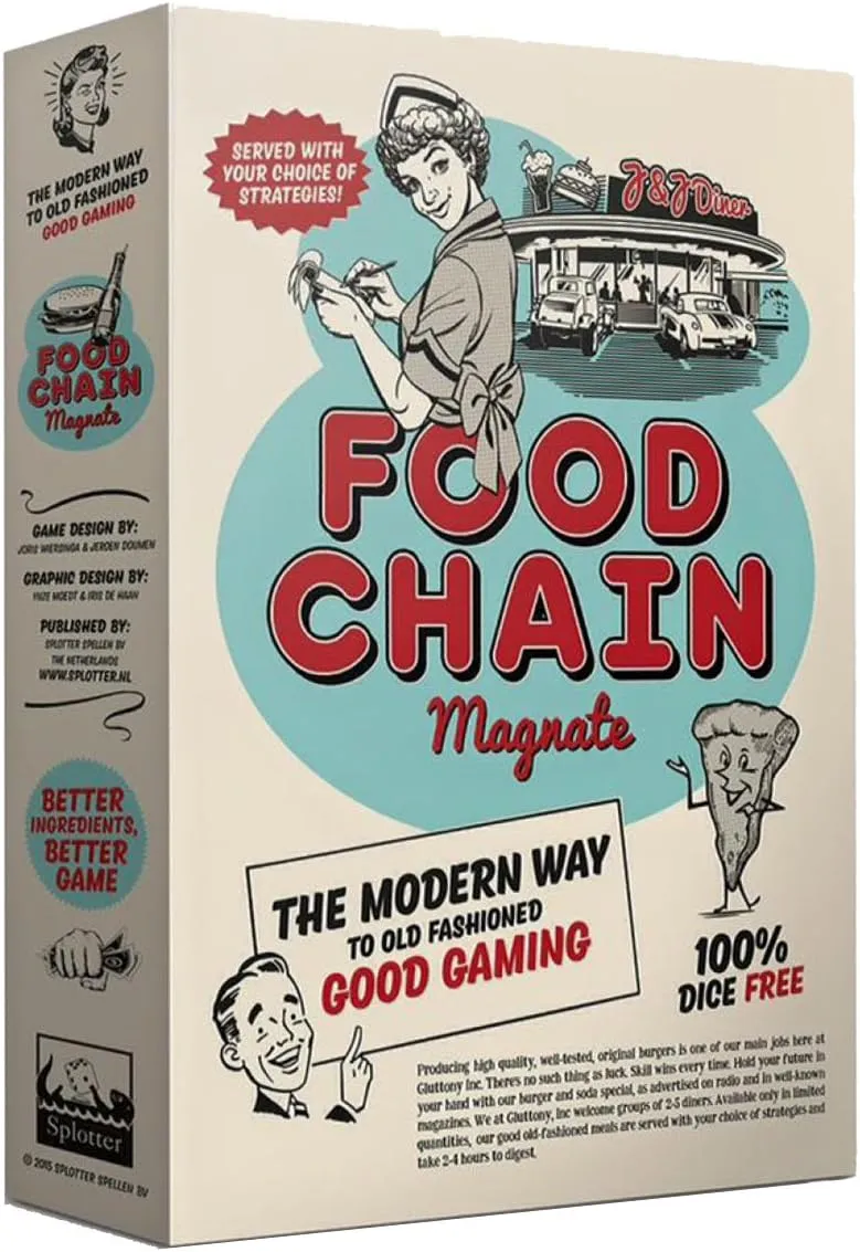 Food Chain Magnate (Фастфуд Магнат) (EN) - Настольная игра (FCM) Купить по  цене 4697 грн грн. в Украине | Интернет-Магазин ROZUM