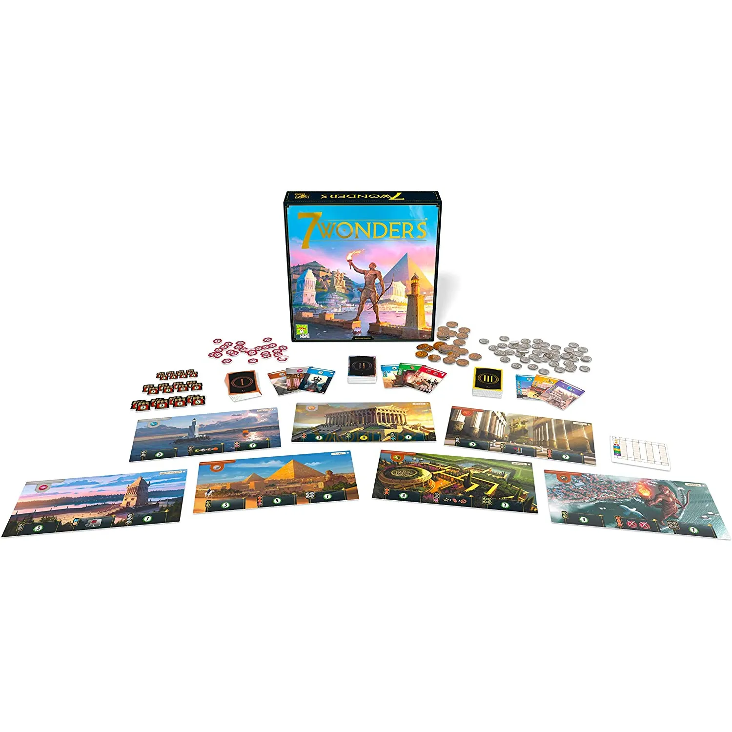 Настольная игра Игромаг 7 Чудес (2-е издание) 7 Wonders (2nd ed.) (англ)  Купить по цене 2173 грн грн. в Украине | Интернет-Магазин ROZUM