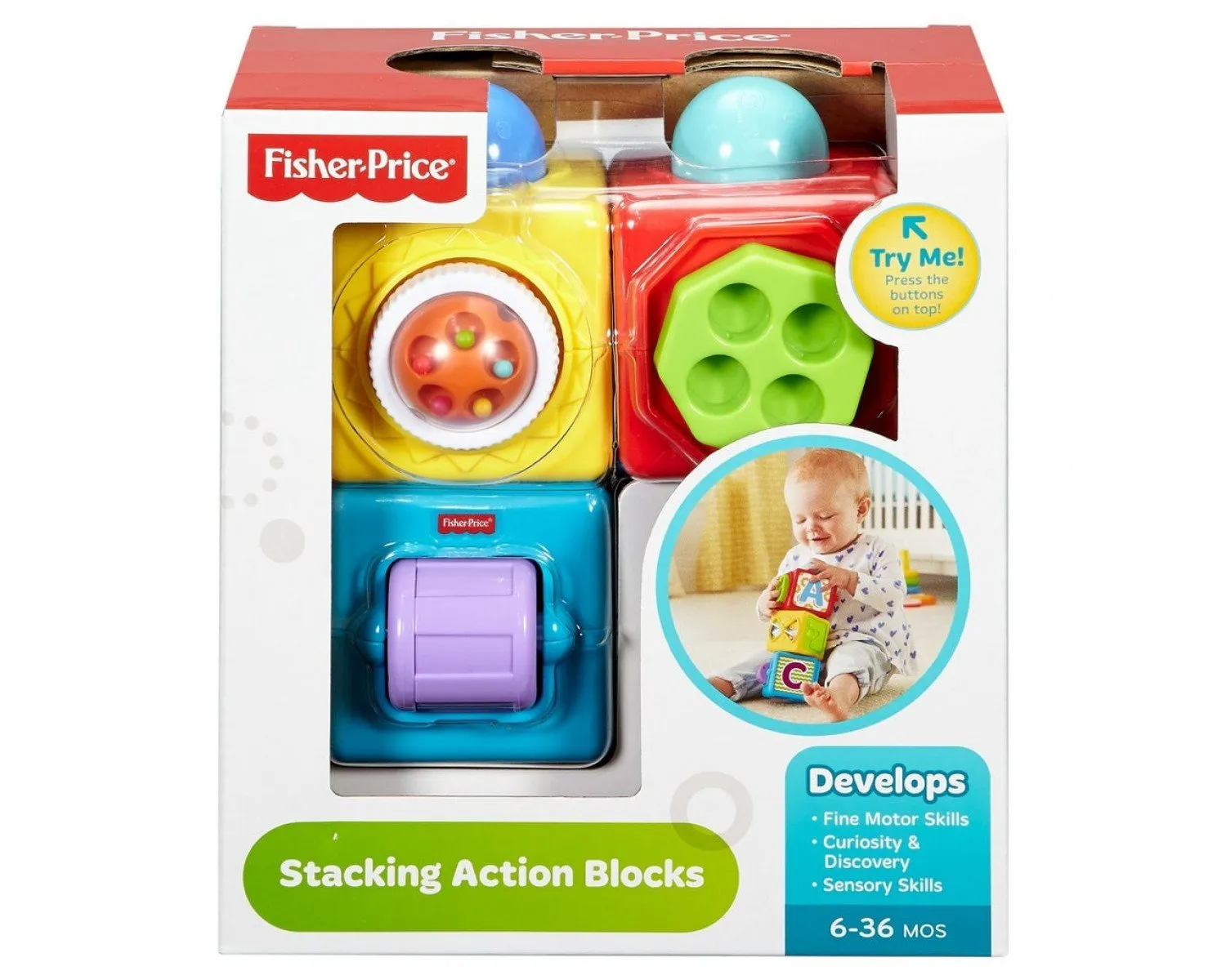 Развивающие кубики Fisher Price Двигающиеся кубики Яркие Купить по цене  1199 грн грн. в Украине | Интернет-Магазин ROZUM