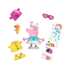 Ігровий набір Peppa - МУЗИЧНА ПЕПА-МОДНИЦЯ (звук, одяг, аксесуари, фігурка 13 см)