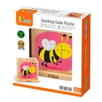 Пазл-пірамідка Viga Toys Комахи (50158)