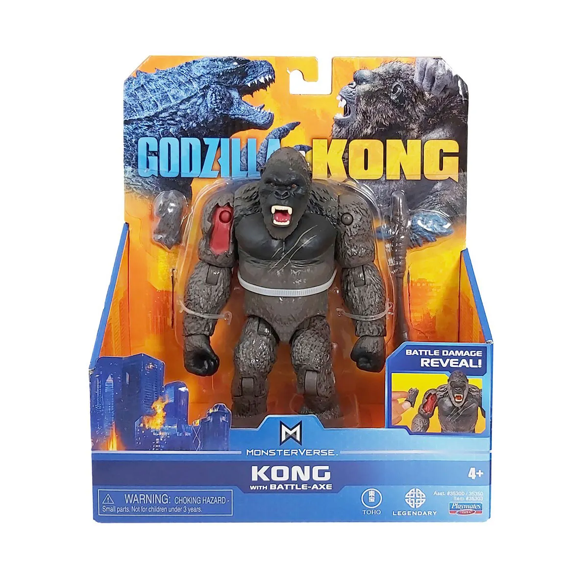 Фигурка GODZILLA VS. KONG - КОНГ С БОЕВЫМ ТОПОРОМ (15 сm) Купить по цене  455 грн грн. в Украине | Интернет-Магазин ROZUM