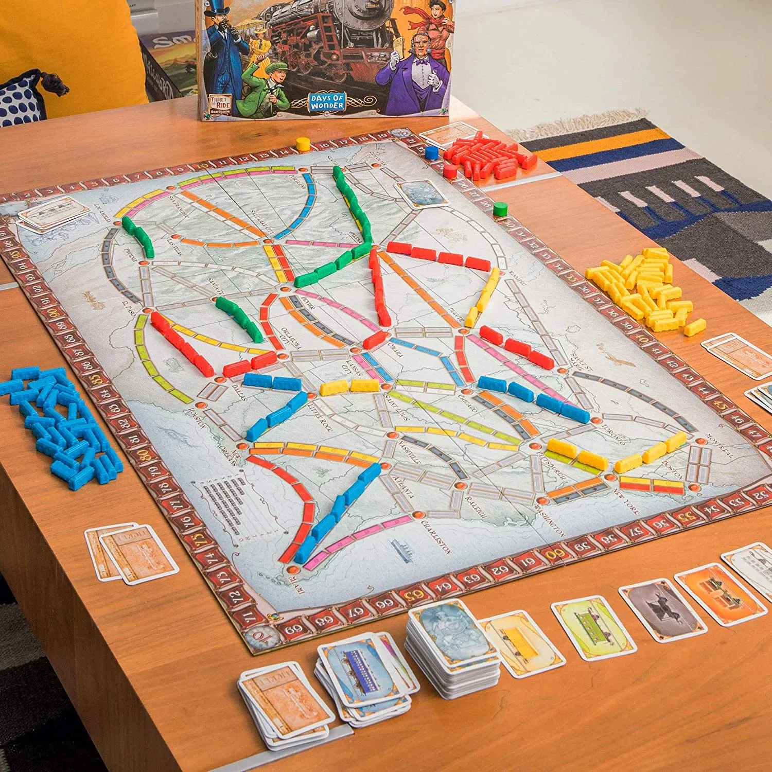 Настольная игра Ticket to Ride (Билет на поезд: Америка) (англ) Купить по  цене 2267 грн грн. в Украине | Интернет-Магазин ROZUM