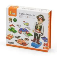 Набір магнітів Viga Toys Гардероб для хлопчика (50021)
