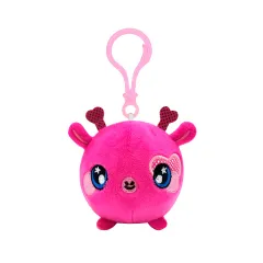 Мʼяка ароматна іграшка SQUEEZAMALS S3 – ЖИРАФА ДЖУДИ (6 cm, на кліпсі)