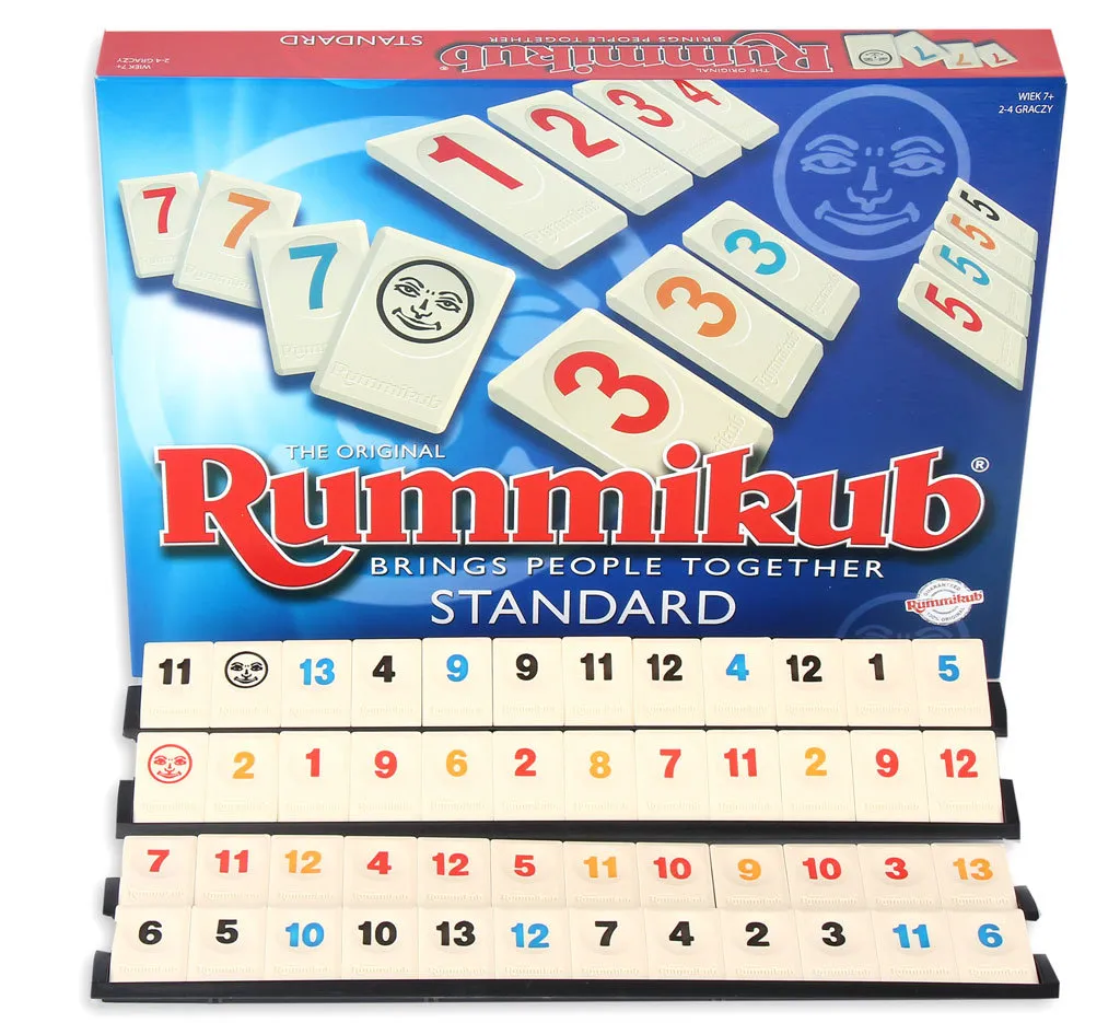 Настольная игра Rummikub Standard (Руммикуб) (польская версия) Купить по  цене 1499 грн грн. в Украине | Интернет-Магазин ROZUM