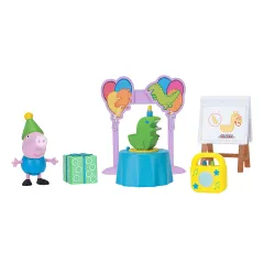 Ігровий набір Peppa - ДЕНЬ НАРОДЖЕННЯ ДЖОРДЖА (фігурка Джорджа, аксесуари)
