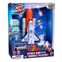 Ігровий набір Astro Venture DIECAST SPACE SHUTTLE WITH ROCKET SET (63163)