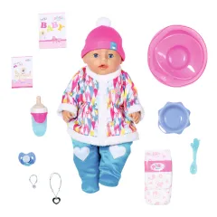 Лялька BABY born ʼНіжні обіймиʼ - Зимове малятко (43 cm) (831281)