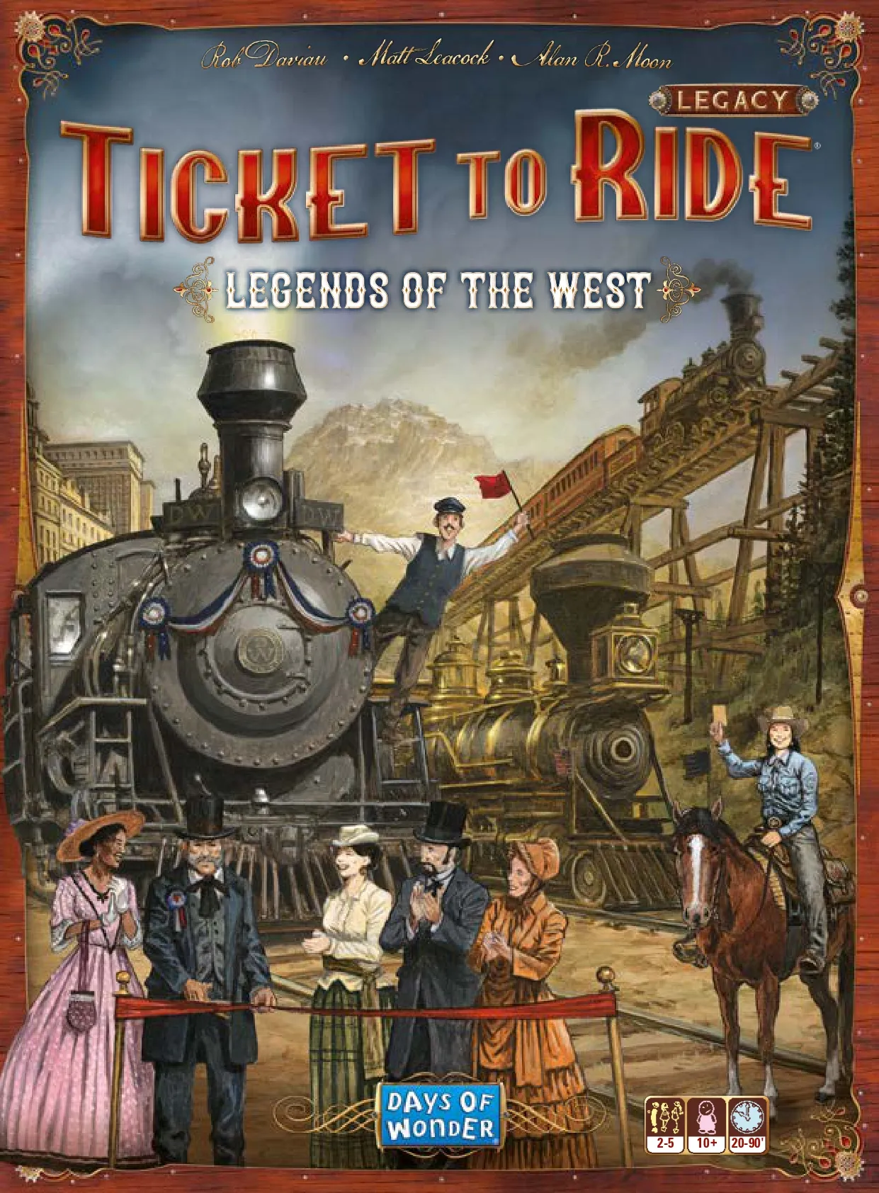 Ticket to Ride: Legends of the West (EN) Days of Wonder - Настольная игра  (с укр. правилами) Купить по цене 4400 грн грн. в Украине |  Интернет-Магазин ROZUM