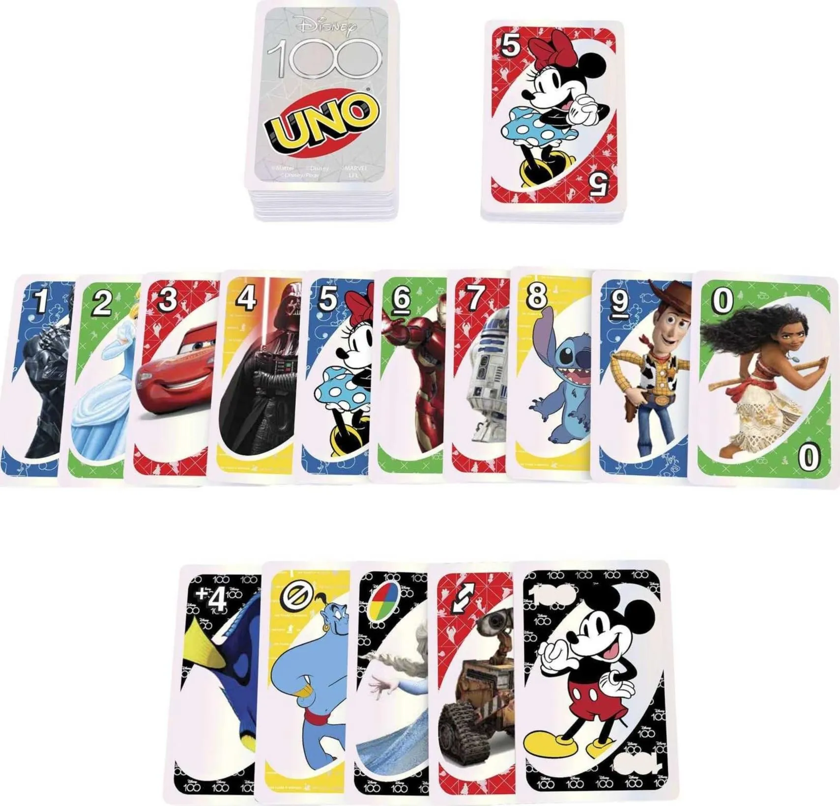 UNO Disney 100 (УНО Дисней 100) Mattel - Настольная игра Купить по цене 299  грн грн. в Украине | Интернет-Магазин ROZUM