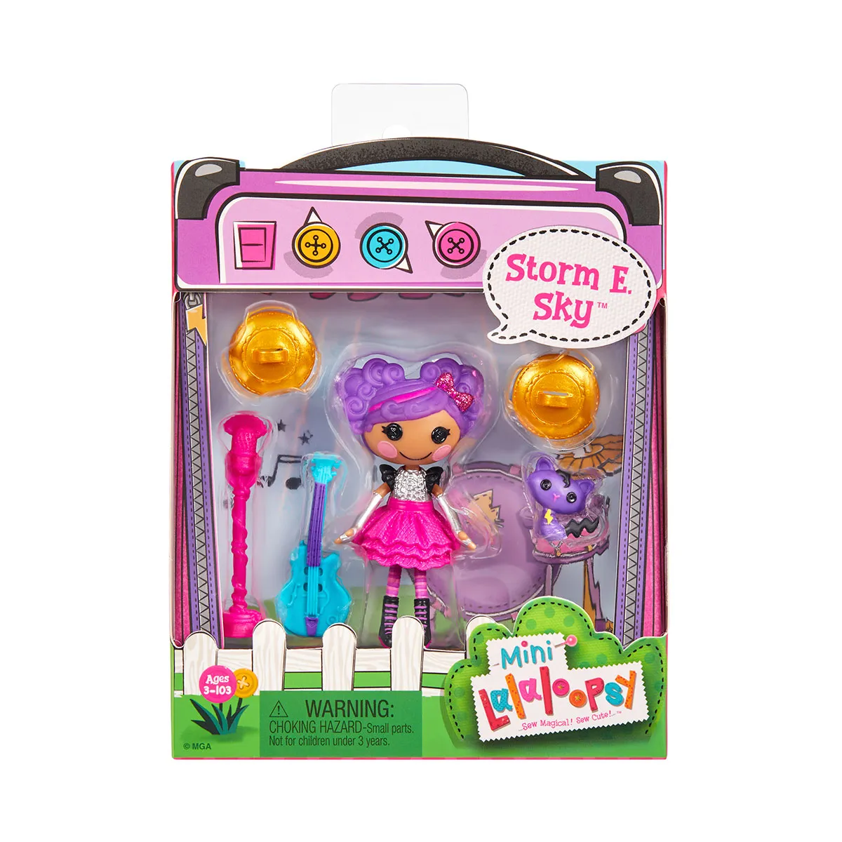 mini vaso da fiori lalaloopsy