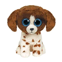 Дитяча іграшка м’яконабивна TY Beanie Boo's 36249 Плямисте щеня "MUDDLES" 15см, 36249