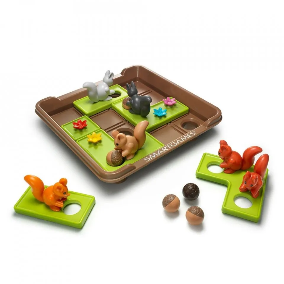 Вперед, за орехами! XXL (Squirrels Go Nuts XXL) Smart Games - Настольная  игра (SG 425 XL) Купить по цене 1699 грн грн. в Украине | Интернет-Магазин  ROZUM