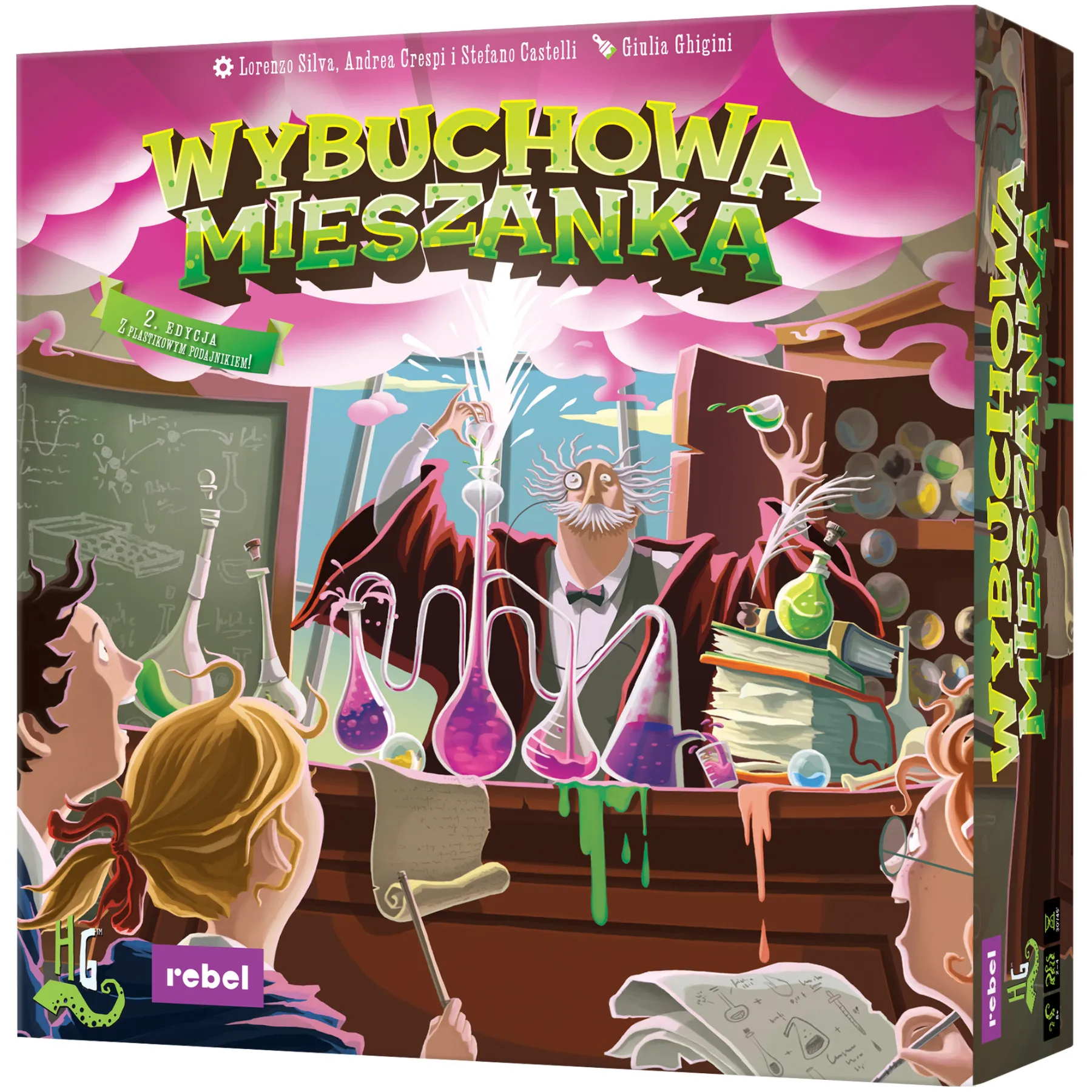 Настольная игра Rebel Взрывное зелье. Второе издание (Potion Explosion. 2nd  Edition) (PL) Купить по цене 1679 грн грн. в Украине | Интернет-Магазин  ROZUM