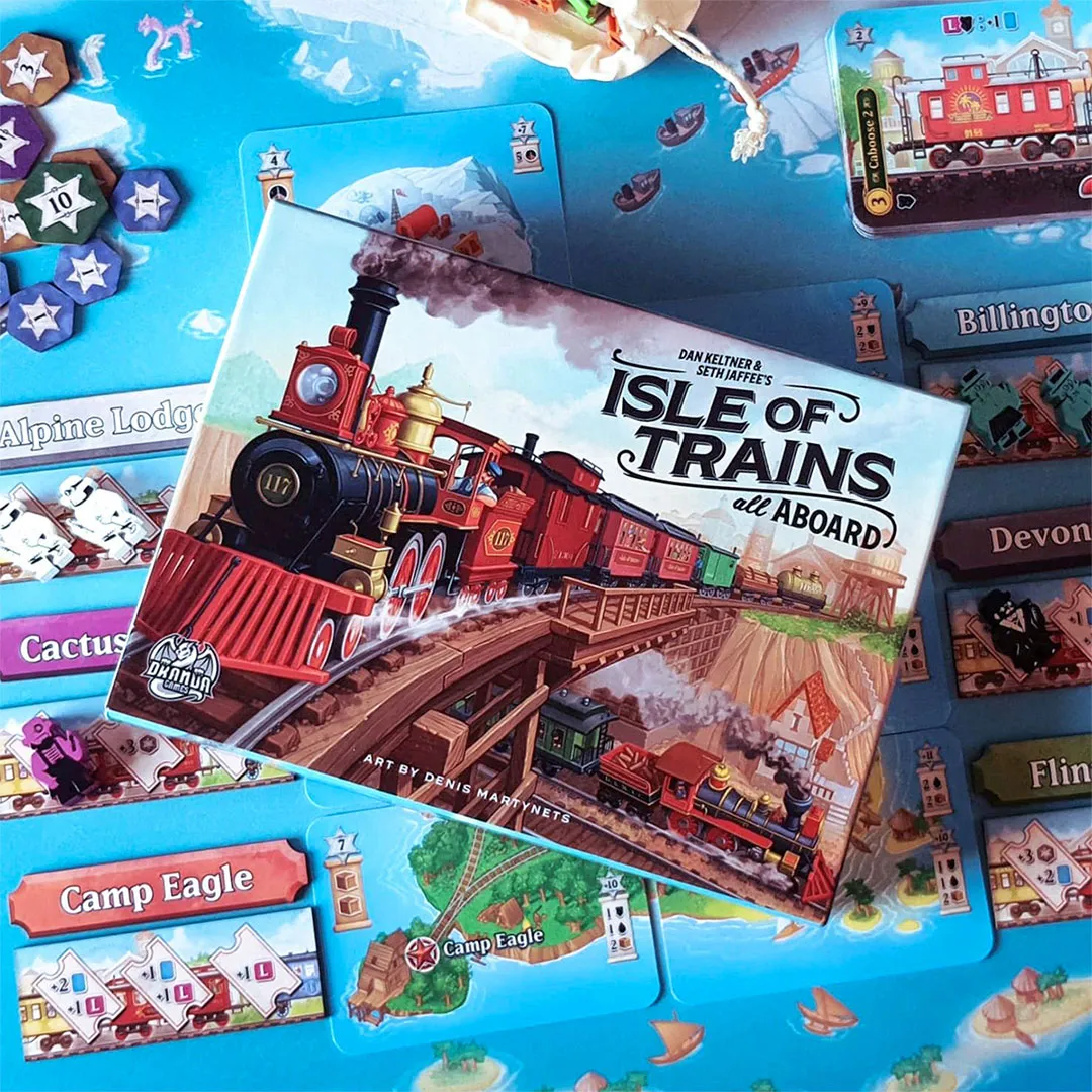 Остров Железных дорог: Все по Местам (UA). Isle of Trains: All Aboard.  Игромаг - Настольная игра (8062) Купить по цене 980 грн грн. в Украине |  Интернет-Магазин ROZUM