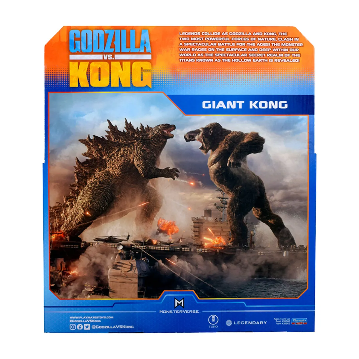 Фигурка GODZILLA VS. KONG - КОНГ ГИГАНТ (27 сm) Купить по цене 999 грн грн.  в Украине | Интернет-Магазин ROZUM