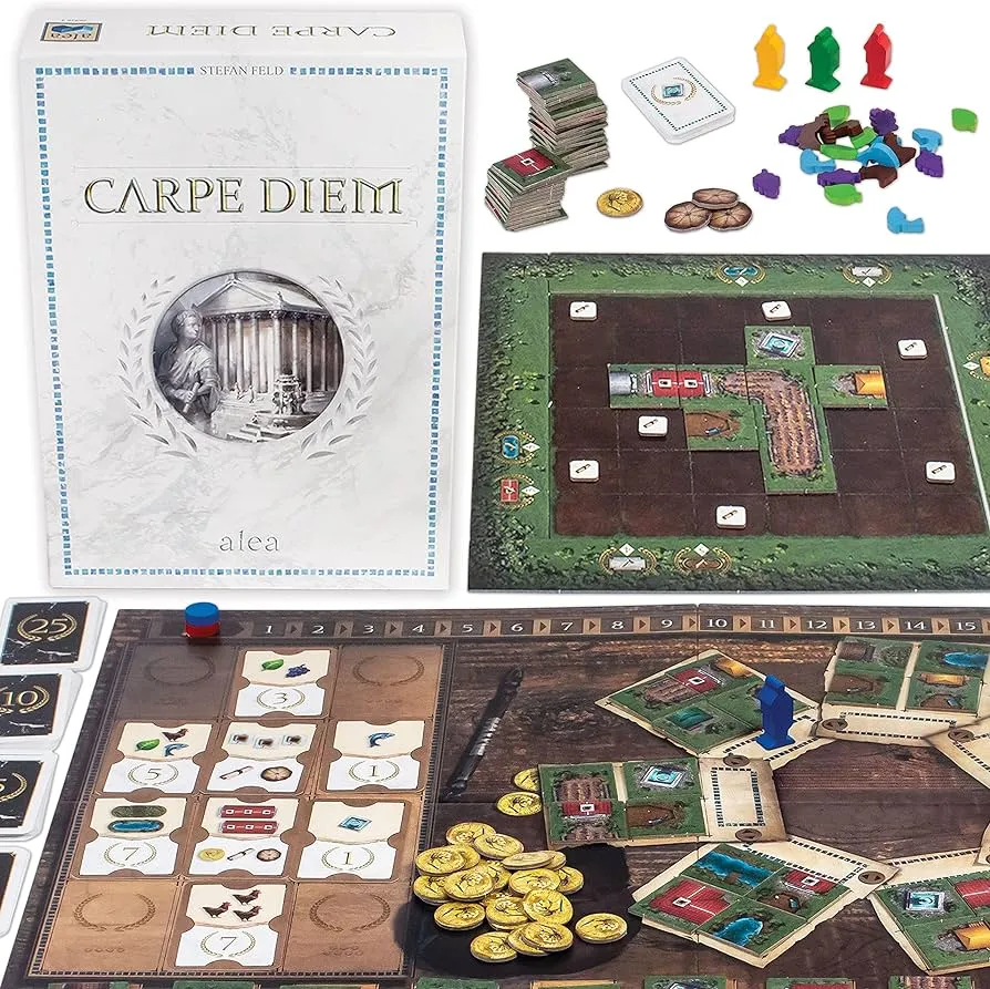 Карпе Дием (Carpe Diem (2020 edition)) (EN) Aelo - Настольная игра Купить  по цене 1850 грн грн. в Украине | Интернет-Магазин ROZUM