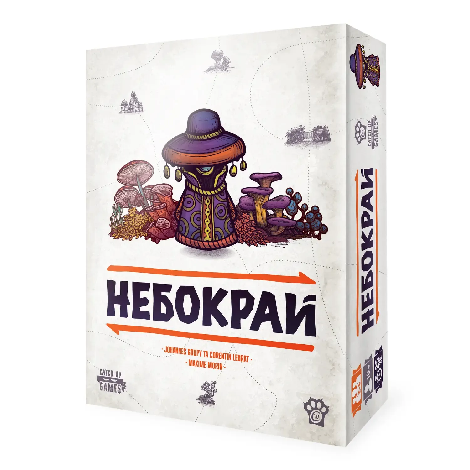 Небокрай (Faraway) (UA) Woodcat - Настольная игра Купить по цене 0 грн грн.  в Украине | Интернет-Магазин ROZUM