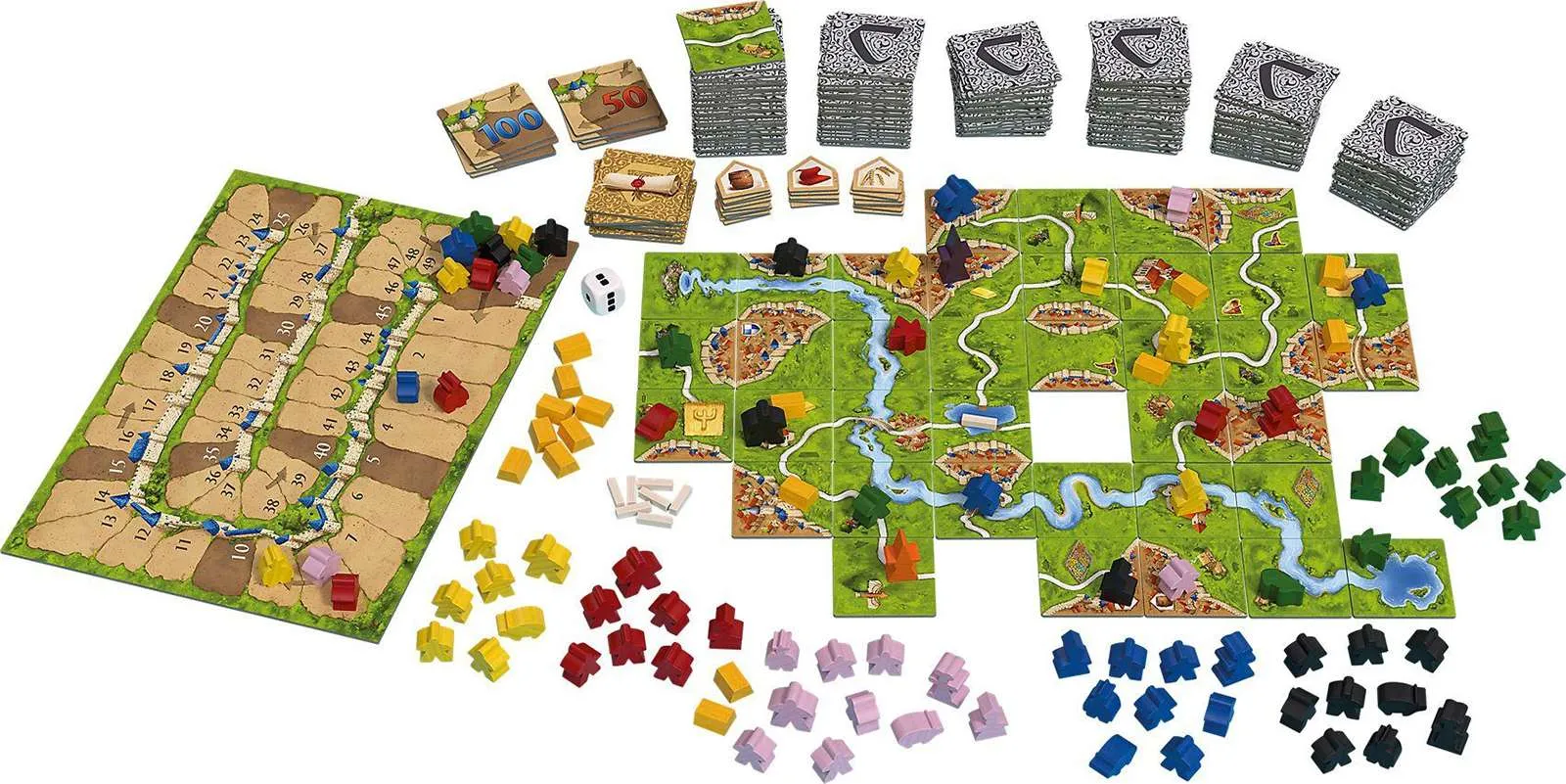 Настольная игра Bard Каркассон Big Box (Carcassonne Big Box 6) (PL) Купить  по цене 3199 грн грн. в Украине | Интернет-Магазин ROZUM