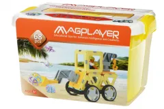 Магнітний конструктор MagPlayer бокс 68 ел (MPT2-68)