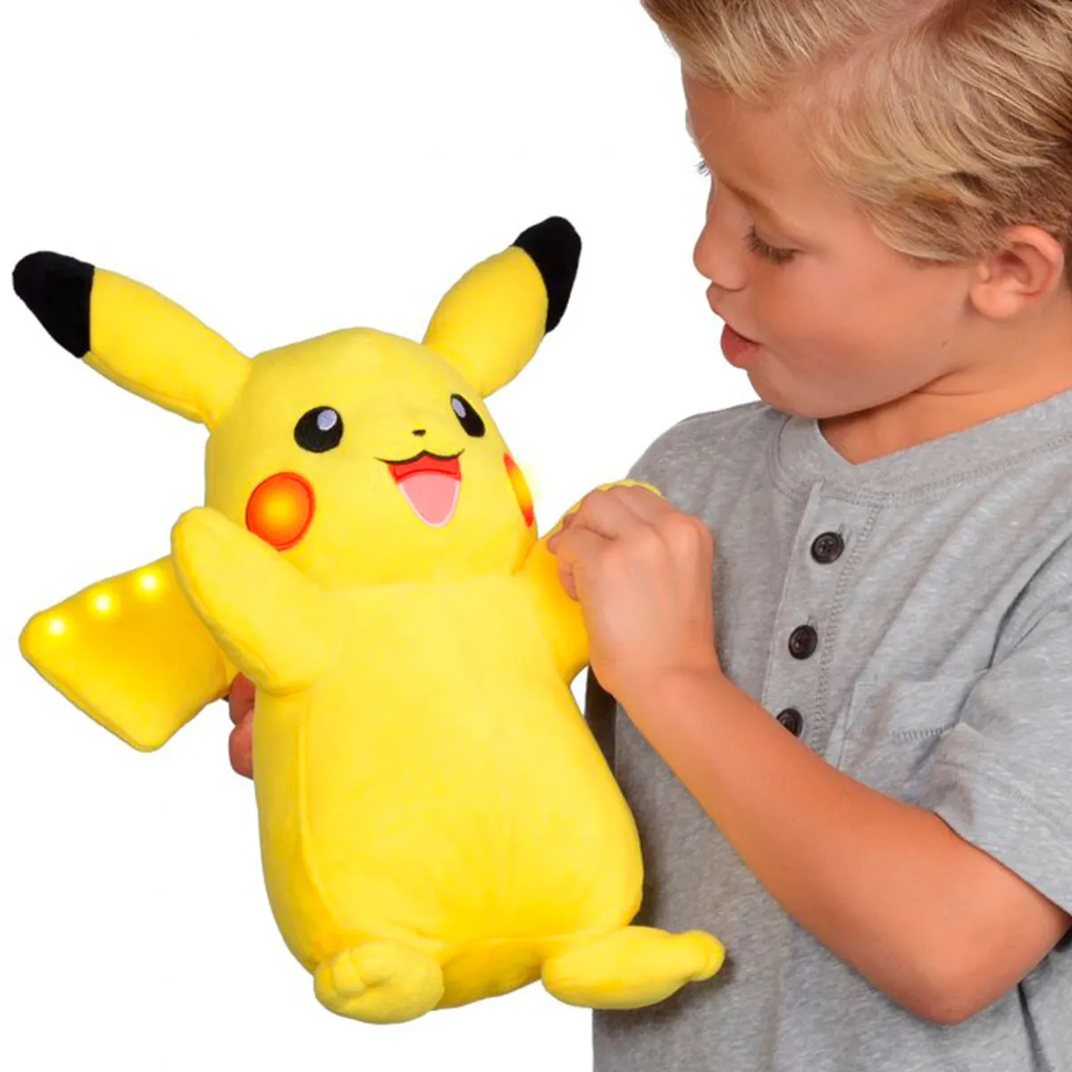 Интерактивная мягкая игрушка POKEMON - ПИКАЧУ (свет, звук, 25 cm) Купить по  цене 799 грн грн. в Украине | Интернет-Магазин ROZUM