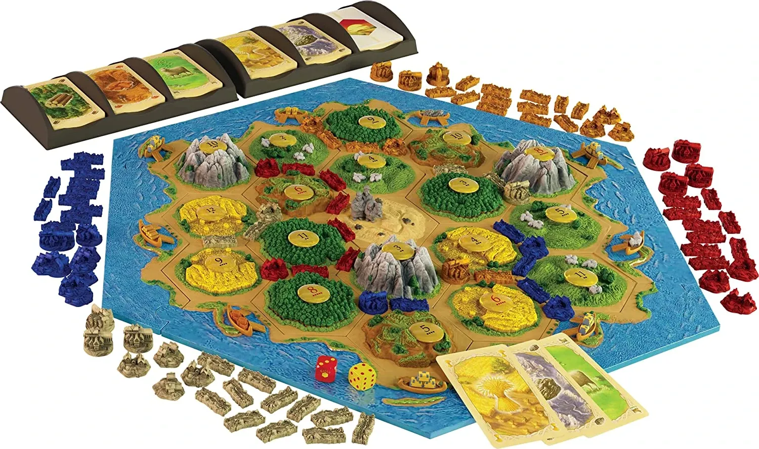 Настольная игра Catan 3D Edition (Колонизаторы 3D) (англ) Купить по цене  14911 грн грн. в Украине | Интернет-Магазин ROZUM